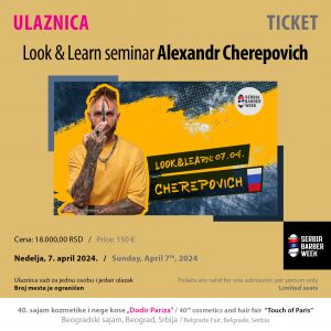 Ulaznice Look & Learn seminar ALEXANDR CHEREPOVICH
